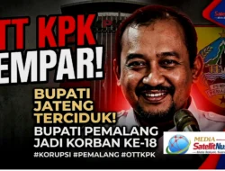 Sita Rp2 Miliar dan Amankan 21 Orang, KPK Usut Kasus OTT Bupati Pemalang Anom Widiyantoro