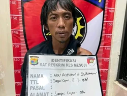 Pelaku Penembakan Mantan Istri Ditangkap Polres Mesuji Setelah Dua Hari Bersembunyi di OKI