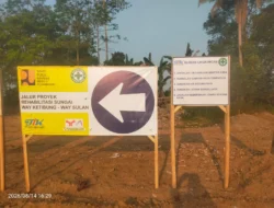 Sumber Tanah Urug Proyek Rehabilitasi Tanggul Way Ketibung–Way Sulan Dipertanyakan Dokumen dan Mekanisme Penggunaan Material