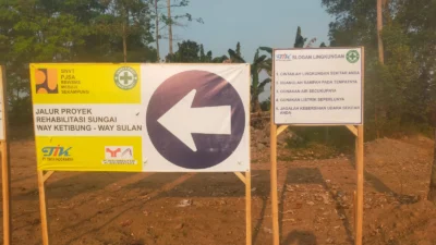 Sumber Tanah Urug Proyek Rehabilitasi Tanggul Way Ketibung–Way Sulan Dipertanyakan Dokumen dan Mekanisme Penggunaan Material