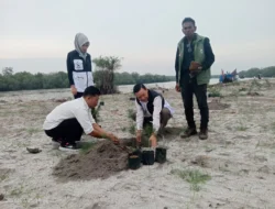 DPD PSI Serdang Bedagai Gelar Aksi Hijau di Bantaran Sungai Bedagai, Tanam Mangrove Demi Cegah Abrasi