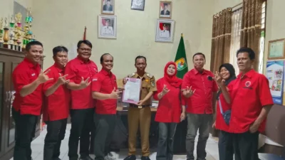 PAC PDI Perjuangan Sei Bamban Silaturahmi ke Kantor Camat, Dorong Sinergi untuk Kecamatan