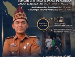 Temuan BPK Rp2,73 Miliar di PUPR Lamsel Disorot, Kadis: “Saya Cek Dulu Terkait Apa”