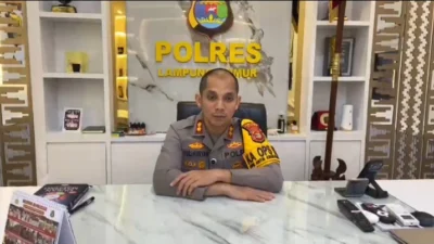 Kapolres Lampung Timur AKBP Yuliansah Sampaikan Ucapan HUT ke-4 PWDPI