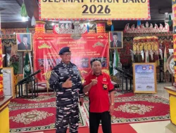 Puncak HUT ke-4 PWDPI di Gedung Laban Kuning Dihadiri Perwakilan Danlanal Lampung, Mayor Laut (P) Firman Fitriadi