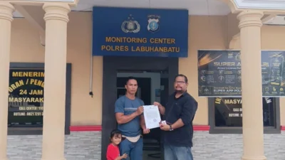 Sari Siregar Resmi Laporkan Sampe Tulus P. Manalu Ke Polres Labuhanbatu Terkait Dugaan Penipuan dan/atau Penggelapan Mobil